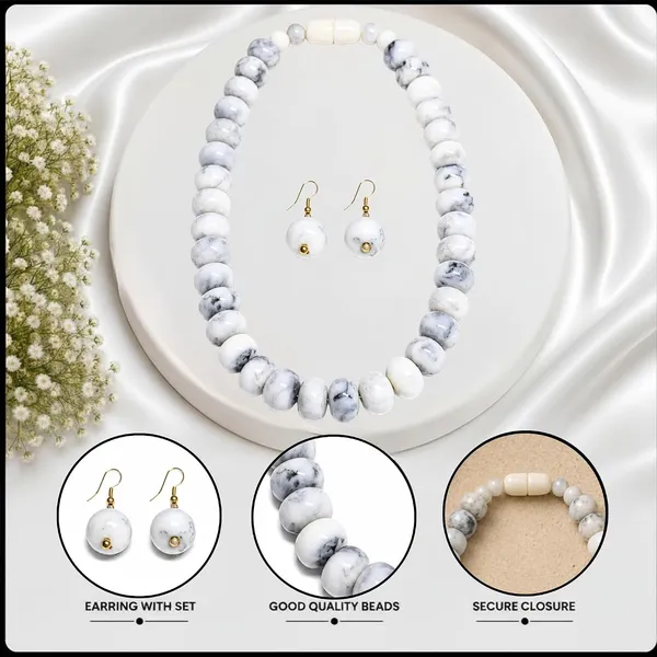 Petite_Pearl_Round_Bead_Necklace_For_Women_Dainty_Acrylic_Beaded_Layering_Necklace_Delicate_Fashion_Jewellery_Navratri_Diwali_Daily_Wear_Gift_Ethnic_Boho_Casual
