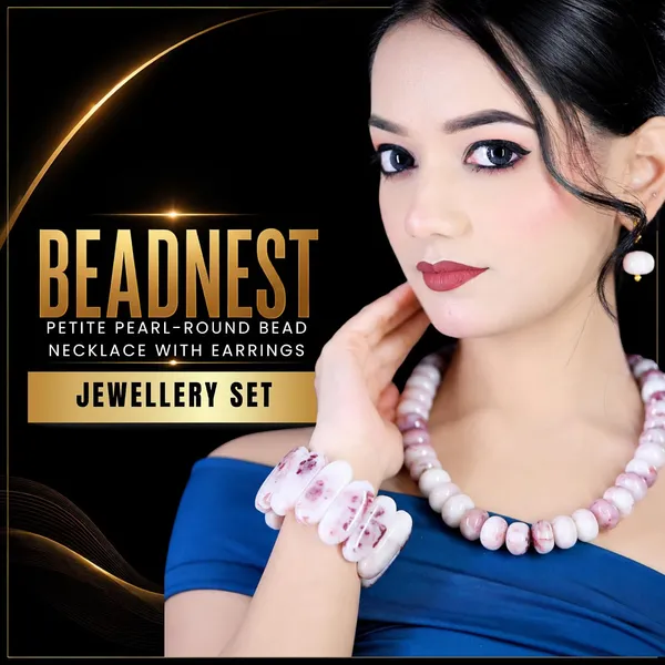 Petite_Pearl_Round_Bead_Necklace_For_Women_Dainty_Acrylic_Beaded_Layering_Necklace_Delicate_Fashion_Jewellery_Navratri_Diwali_Daily_Wear_Gift_Ethnic_Boho_Casual