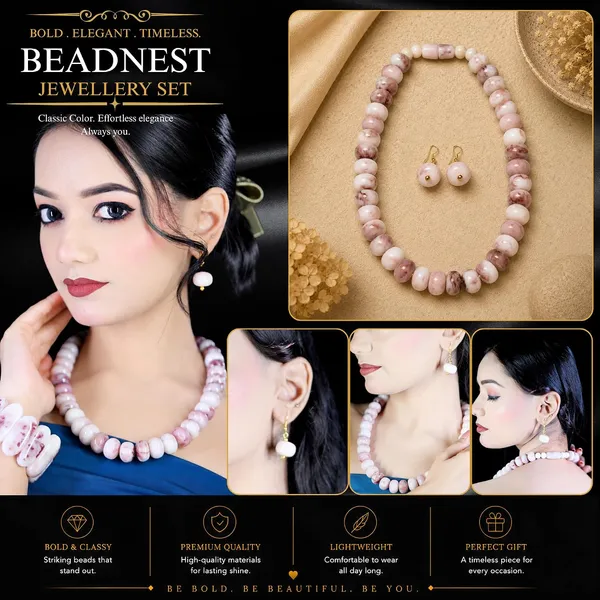 Petite_Pearl_Round_Bead_Necklace_For_Women_Dainty_Acrylic_Beaded_Layering_Necklace_Delicate_Fashion_Jewellery_Navratri_Diwali_Daily_Wear_Gift_Ethnic_Boho_Casual