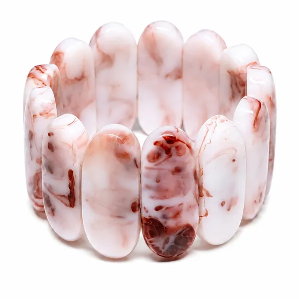 Smooth_Orbit_Bead_Elastic_Stretch_Bracelet_For_Women_Classic_Round_Polished_Bead_Bracelet_Stackable_Acrylic_Fashion_Jewellery_Navratri_Diwali_Party_Gift_Boho_Daily_Wear