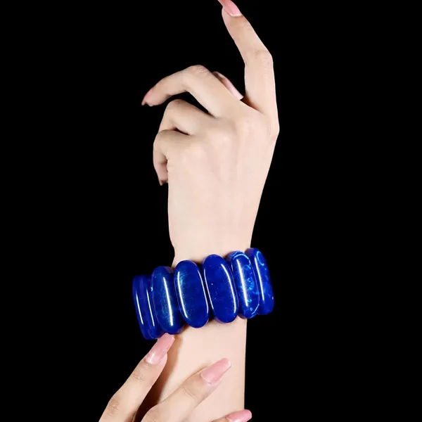Smooth_Orbit_Bead_Elastic_Stretch_Bracelet_For_Women_Classic_Round_Polished_Bead_Bracelet_Stackable_Acrylic_Fashion_Jewellery_Navratri_Diwali_Party_Gift_Boho_Daily_Wear