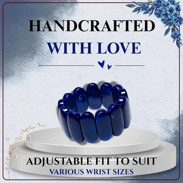 Smooth_Orbit_Bead_Elastic_Stretch_Bracelet_For_Women_Classic_Round_Polished_Bead_Bracelet_Stackable_Acrylic_Fashion_Jewellery_Navratri_Diwali_Party_Gift_Boho_Daily_Wear