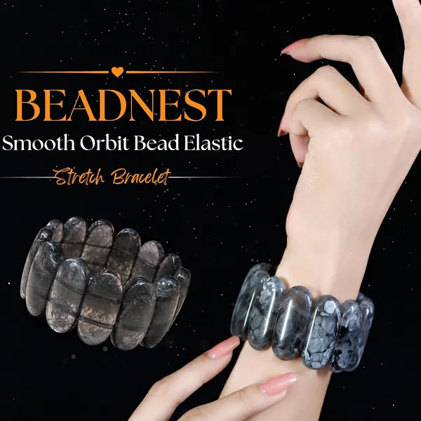 Smooth_Orbit_Bead_Elastic_Stretch_Bracelet_For_Women_Classic_Round_Polished_Bead_Bracelet_Stackable_Acrylic_Fashion_Jewellery_Navratri_Diwali_Party_Gift_Boho_Daily_Wear