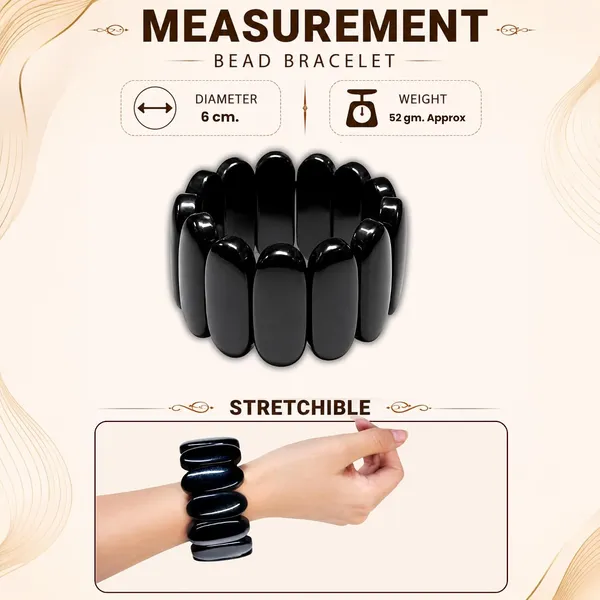 Smooth_Orbit_Bead_Elastic_Stretch_Bracelet_For_Women_Classic_Round_Polished_Bead_Bracelet_Stackable_Acrylic_Fashion_Jewellery_Navratri_Diwali_Party_Gift_Boho_Daily_Wear