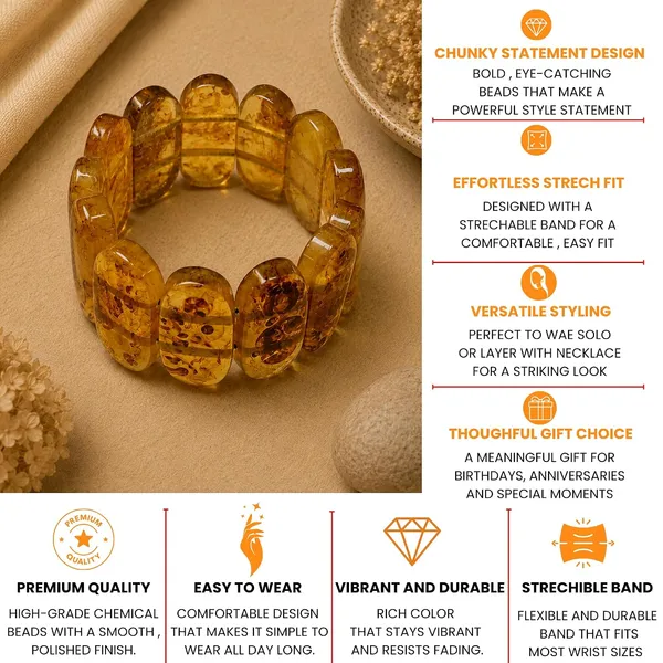 Smooth_Orbit_Bead_Elastic_Stretch_Bracelet_For_Women_Classic_Round_Polished_Bead_Bracelet_Stackable_Acrylic_Fashion_Jewellery_Navratri_Diwali_Party_Gift_Boho_Daily_Wear