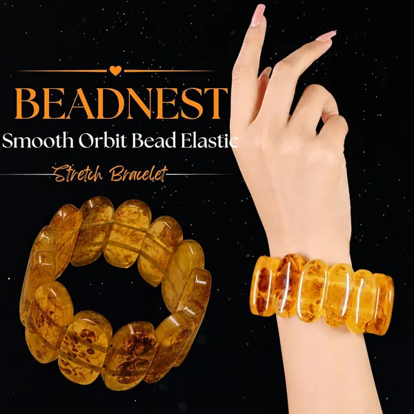 Smooth_Orbit_Bead_Elastic_Stretch_Bracelet_For_Women_Classic_Round_Polished_Bead_Bracelet_Stackable_Acrylic_Fashion_Jewellery_Navratri_Diwali_Party_Gift_Boho_Daily_Wear