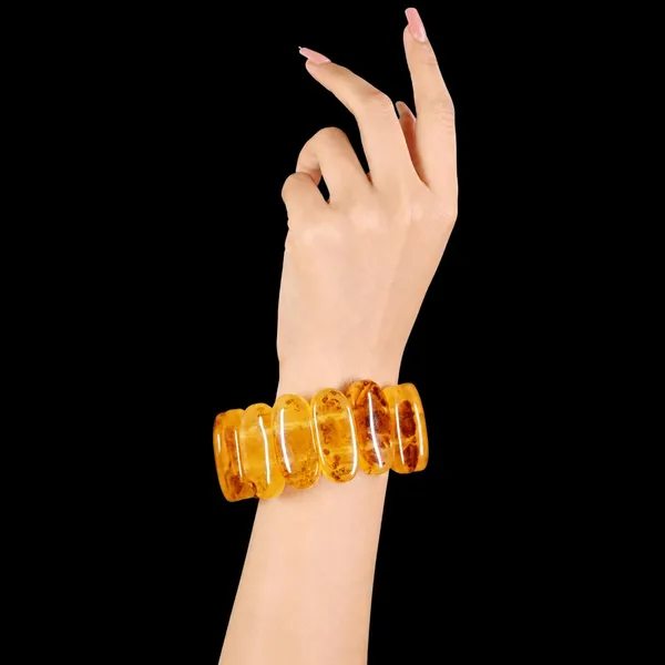 Smooth_Orbit_Bead_Elastic_Stretch_Bracelet_For_Women_Classic_Round_Polished_Bead_Bracelet_Stackable_Acrylic_Fashion_Jewellery_Navratri_Diwali_Party_Gift_Boho_Daily_Wear