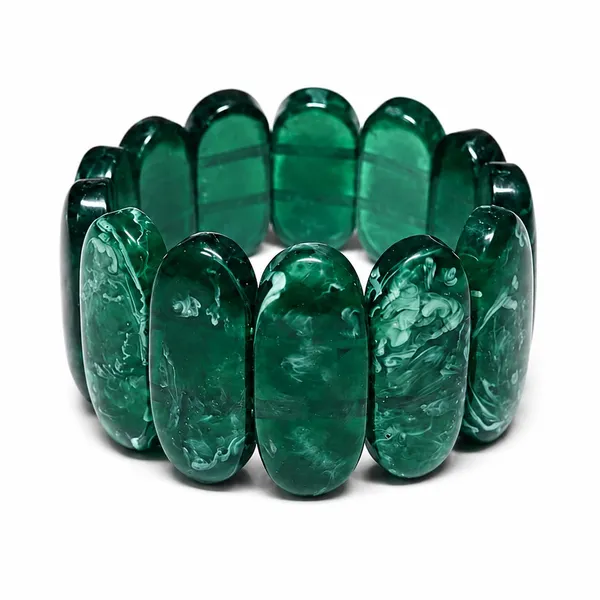 Smooth_Orbit_Bead_Elastic_Stretch_Bracelet_For_Women_Classic_Round_Polished_Bead_Bracelet_Stackable_Acrylic_Fashion_Jewellery_Navratri_Diwali_Party_Gift_Boho_Daily_Wear