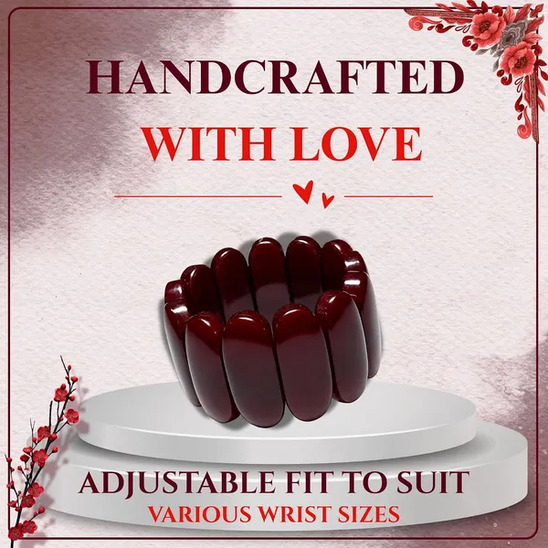 Smooth_Orbit_Bead_Elastic_Stretch_Bracelet_For_Women_Classic_Round_Polished_Bead_Bracelet_Stackable_Acrylic_Fashion_Jewellery_Navratri_Diwali_Party_Gift_Boho_Daily_Wear