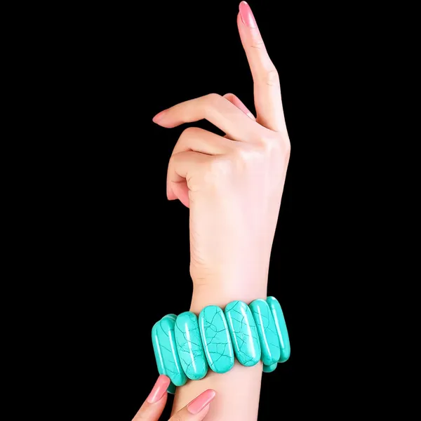 Smooth_Orbit_Bead_Elastic_Stretch_Bracelet_For_Women_Classic_Round_Polished_Bead_Bracelet_Stackable_Acrylic_Fashion_Jewellery_Navratri_Diwali_Party_Gift_Boho_Daily_Wear