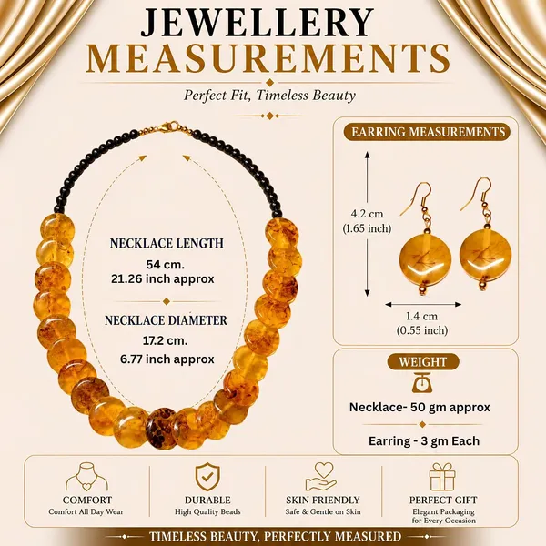 Product_Summary_Beadnest_Coin_Stone_Necklace_Set_For_Women_Handmade_Bead_Statement_Necklace_With_Earrings_Fashion_Jewellery_For_Party_Wedding_Office_Ethnic_Casual_Wear_Premium_Gift_For_Women