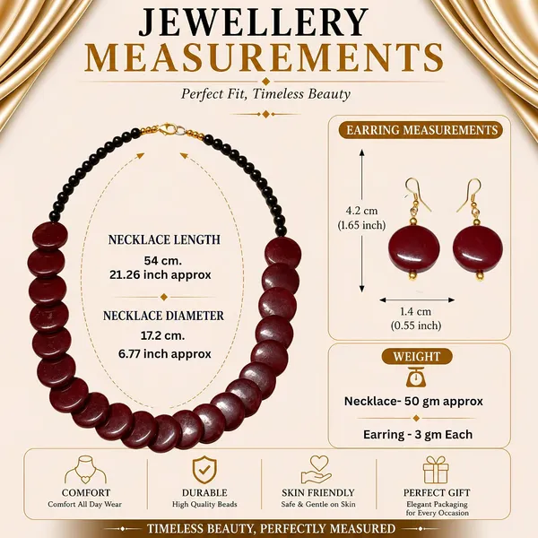 Product_Summary_Beadnest_Coin_Stone_Necklace_Set_For_Women_Handmade_Bead_Statement_Necklace_With_Earrings_Fashion_Jewellery_For_Party_Wedding_Office_Ethnic_Casual_Wear_Premium_Gift_For_Women