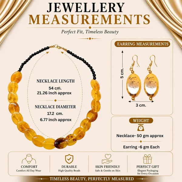 Confetti_Pebble_Bead_Necklace_Earrings_Set_For_Women_Boho_Tribal_Statement_Jewellery_Oval_Acrylic_Beads_Navratri_Diwali_Party_Gift