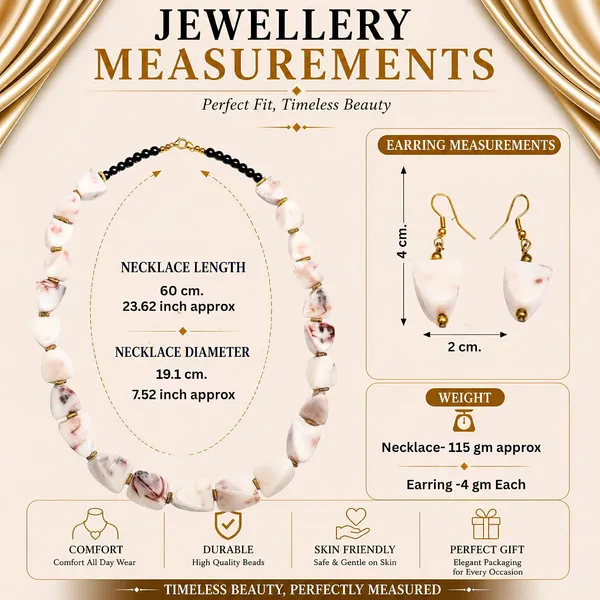 Ember_Marble_Nugget_Bead_Necklace_Earrings_Set_For_Women_Bold_Red_Boho_Tribal_Afghani_Statement_Jewellery_Acrylic_Stone_Look_Karwa_Chauth_Diwali_Wedding_Gift_Stone_Look_Statement_Jewellery_Kite_Cut_Acrylic_Beads_Navratri_Diwali_Party_Gift