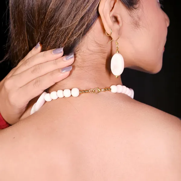 Boulder_Marble_Bead_Necklace_Earrings_Set_For_Women_Chunky_Multicolour_Boho_Statement_Jewellery_Bold_Oval_Stone_Look_Beads_Navratri_Diwali_Party_Gift