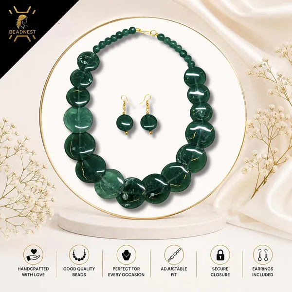 Product_Summary_Beadnest_Big_Coin_Acrylic_Necklace_Set_For_Women_Handmade_Bead_Statement_Necklace_With_Earrings_Fashion_Jewellery_For_Party_Wedding_Office_Ethnic_Casual_Wear_Premium_Gift_For_Women