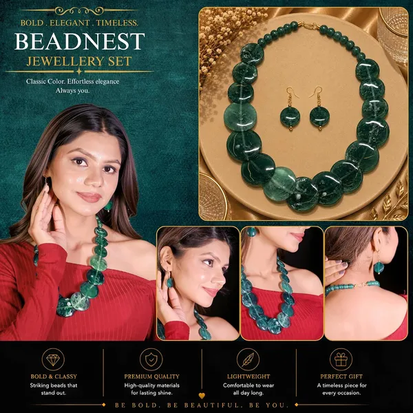 Product_Summary_Beadnest_Big_Coin_Acrylic_Necklace_Set_For_Women_Handmade_Bead_Statement_Necklace_With_Earrings_Fashion_Jewellery_For_Party_Wedding_Office_Ethnic_Casual_Wear_Premium_Gift_For_Women