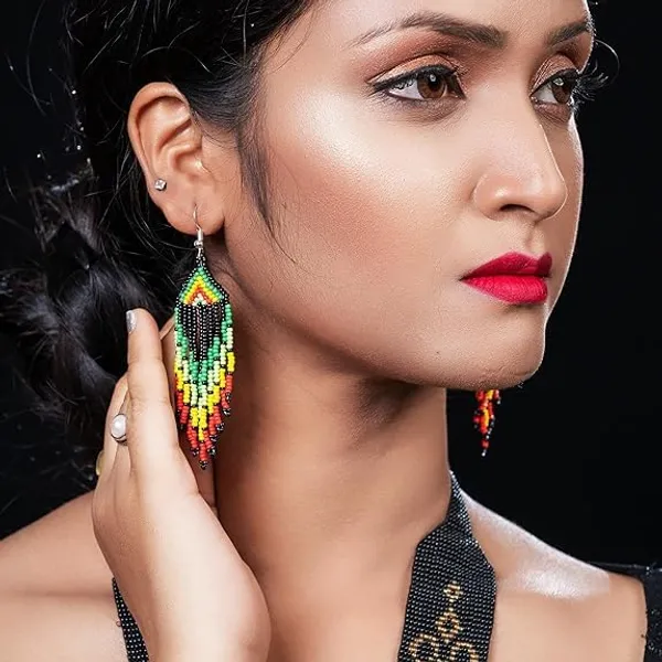 Handcrafted_Floral_Geometric_Seed_Bead_Necklace_Earring_Set_Tribal_Boho_Long_Beaded_Jewellery_Ethnic_Statement_Necklace_For_Women_Navratri_Diwali_Gift_17_Designs