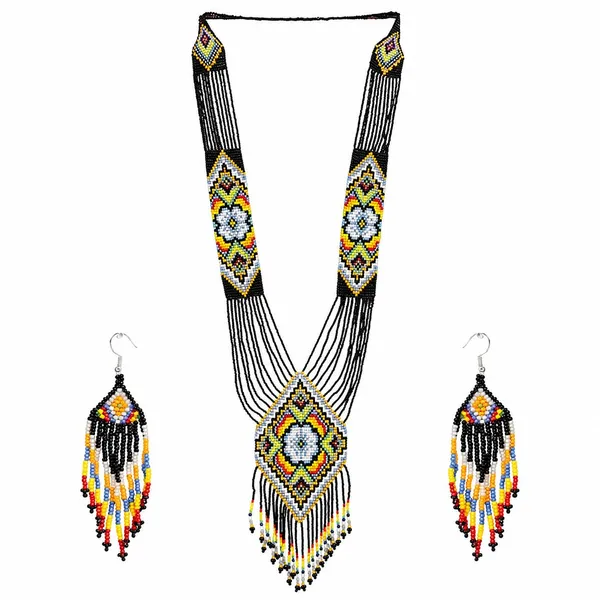 Handcrafted_Floral_Geometric_Seed_Bead_Necklace_Earring_Set_Tribal_Boho_Long_Beaded_Jewellery_Ethnic_Statement_Necklace_For_Women_Navratri_Diwali_Gift_17_Designs