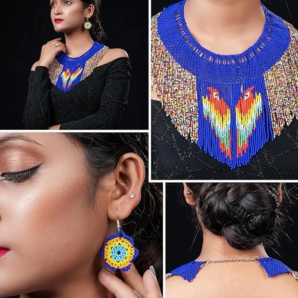 Handcrafted_Floral_Geometric_Seed_Bead_Necklace_Earring_Set_Tribal_Boho_Long_Beaded_Jewellery_Ethnic_Statement_Necklace_For_Women_Navratri_Diwali_Gift_17_Designs