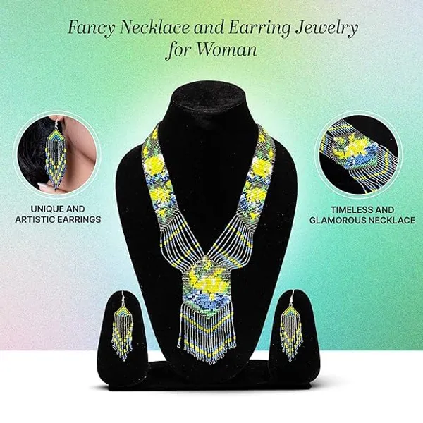 Handcrafted_Floral_Geometric_Seed_Bead_Necklace_Earring_Set_Tribal_Boho_Long_Beaded_Jewellery_Ethnic_Statement_Necklace_For_Women_Navratri_Diwali_Gift_17_Designs