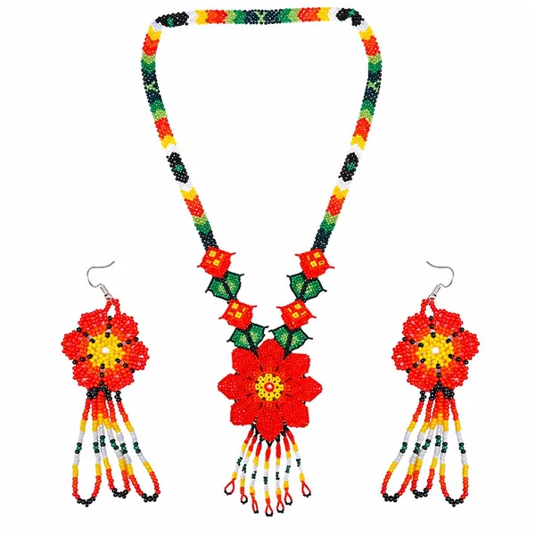 Handcrafted_Floral_Geometric_Seed_Bead_Necklace_Earring_Set_Tribal_Boho_Long_Beaded_Jewellery_Ethnic_Statement_Necklace_For_Women_Navratri_Diwali_Gift_17_Designs
