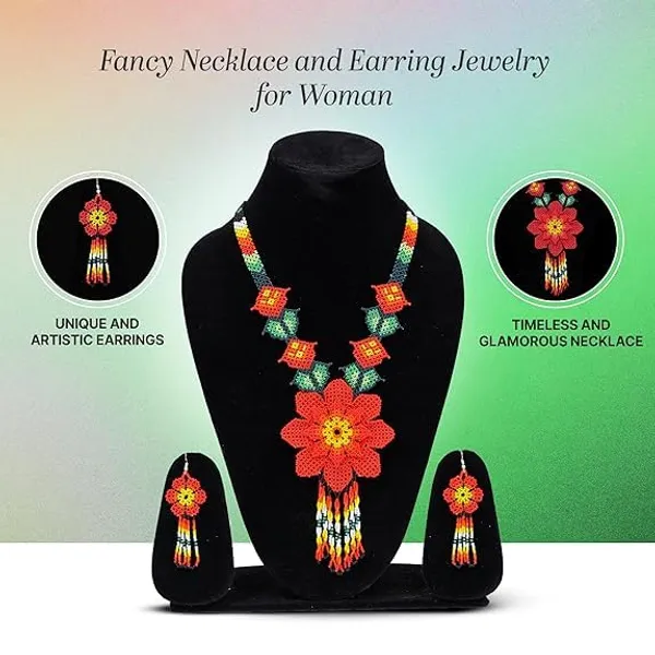 Handcrafted_Floral_Geometric_Seed_Bead_Necklace_Earring_Set_Tribal_Boho_Long_Beaded_Jewellery_Ethnic_Statement_Necklace_For_Women_Navratri_Diwali_Gift_17_Designs