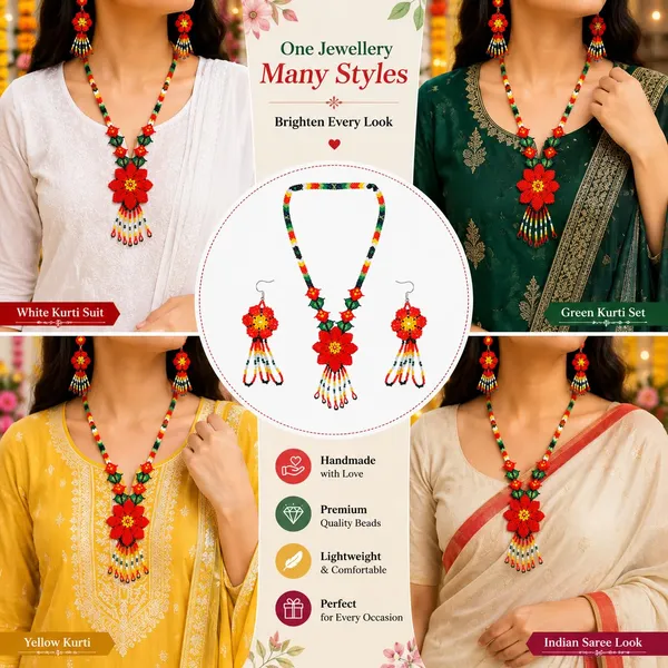 Handcrafted_Floral_Geometric_Seed_Bead_Necklace_Earring_Set_Tribal_Boho_Long_Beaded_Jewellery_Ethnic_Statement_Necklace_For_Women_Navratri_Diwali_Gift_17_Designs