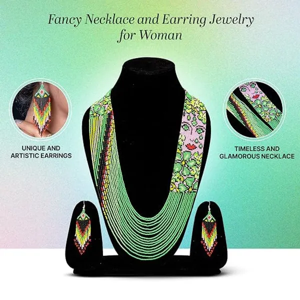 Handcrafted_Floral_Geometric_Seed_Bead_Necklace_Earring_Set_Tribal_Boho_Long_Beaded_Jewellery_Ethnic_Statement_Necklace_For_Women_Navratri_Diwali_Gift_17_Designs