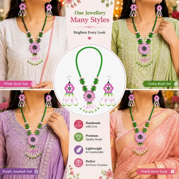 Handcrafted_Floral_Geometric_Seed_Bead_Necklace_Earring_Set_Tribal_Boho_Long_Beaded_Jewellery_Ethnic_Statement_Necklace_For_Women_Navratri_Diwali_Gift_17_Designs