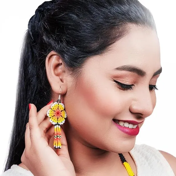 Handcrafted_Floral_Geometric_Seed_Bead_Necklace_Earring_Set_Tribal_Boho_Long_Beaded_Jewellery_Ethnic_Statement_Necklace_For_Women_Navratri_Diwali_Gift_17_Designs