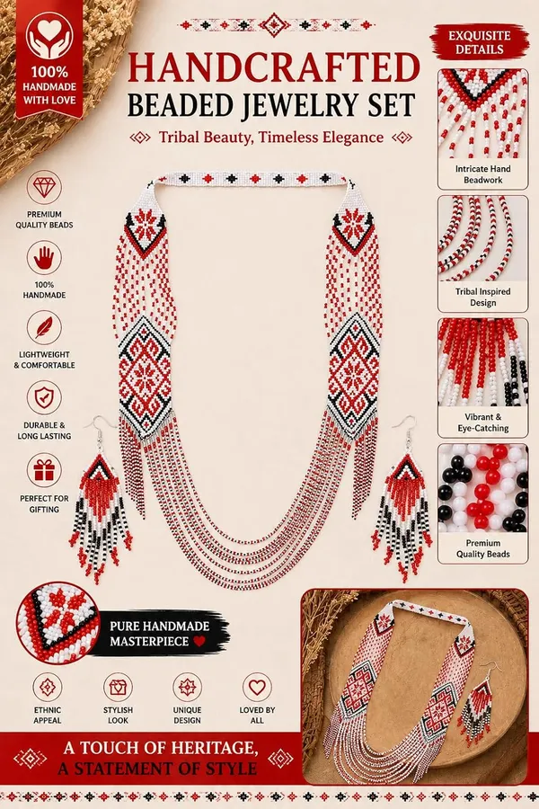 Handcrafted_Floral_Geometric_Seed_Bead_Necklace_Earring_Set_Tribal_Boho_Long_Beaded_Jewellery_Ethnic_Statement_Necklace_For_Women_Navratri_Diwali_Gift_17_Designs