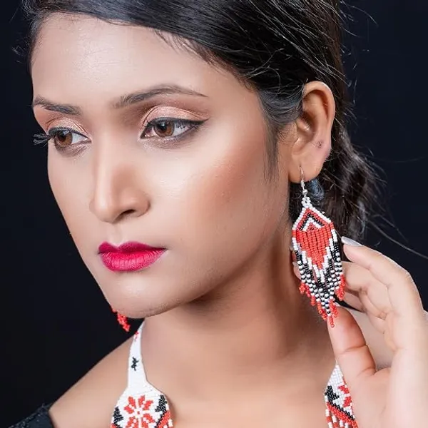 Handcrafted_Floral_Geometric_Seed_Bead_Necklace_Earring_Set_Tribal_Boho_Long_Beaded_Jewellery_Ethnic_Statement_Necklace_For_Women_Navratri_Diwali_Gift_17_Designs