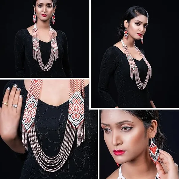 Handcrafted_Floral_Geometric_Seed_Bead_Necklace_Earring_Set_Tribal_Boho_Long_Beaded_Jewellery_Ethnic_Statement_Necklace_For_Women_Navratri_Diwali_Gift_17_Designs
