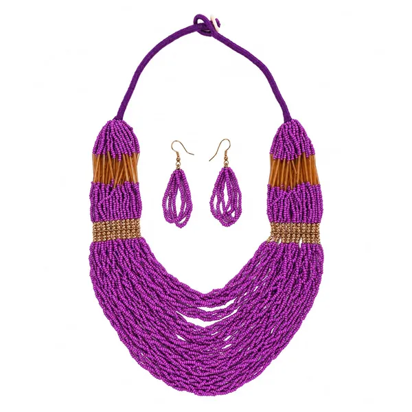 Product_Summary_Beadnest_Graduated_Fringe_Bib_Necklace_Earrings_Set_Available_In_12_Vibrant_Colours_Handmade_Multi_Layer_Seed_Bead_Statement_Jewellery_For_Women_Boho_Tribal_Necklace