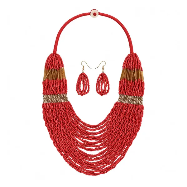 Product_Summary_Beadnest_Graduated_Fringe_Bib_Necklace_Earrings_Set_Available_In_12_Vibrant_Colours_Handmade_Multi_Layer_Seed_Bead_Statement_Jewellery_For_Women_Boho_Tribal_Necklace