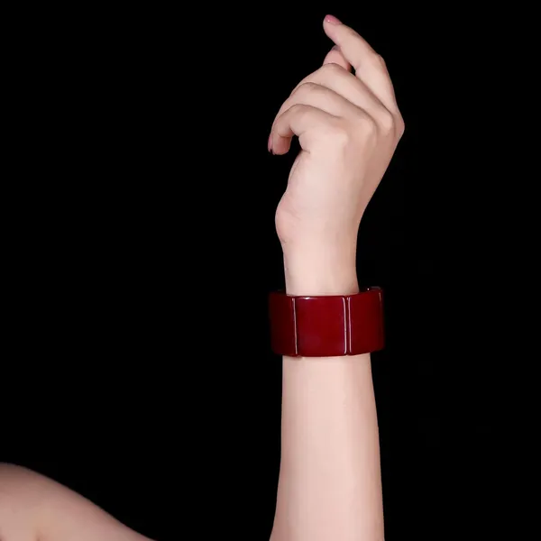 Product_Summary_Beadnest_Chunky_Resin_Tile_Stretch_Bracelet_Available_In_12_Vibrant_Colours_Handmade_Bold_Statement_Bangle_For_Women_Stackable_Ethnic_Boho_Bracelet