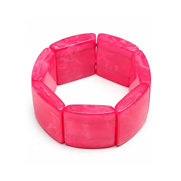 Product_Summary_Beadnest_Chunky_Resin_Tile_Stretch_Bracelet_Available_In_12_Vibrant_Colours_Handmade_Bold_Statement_Bangle_For_Women_Stackable_Ethnic_Boho_Bracelet