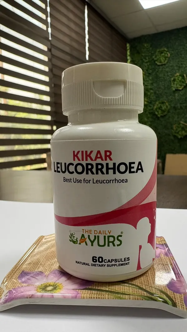 Kikar_Leucorrhoea_Natural_Dietary_Supplement_60_Capsules