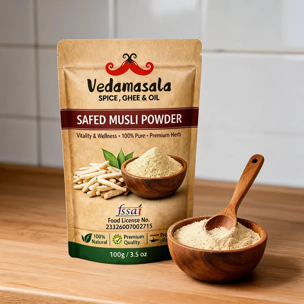 Vedamasala_Safed_Musli_Herbal_Powder