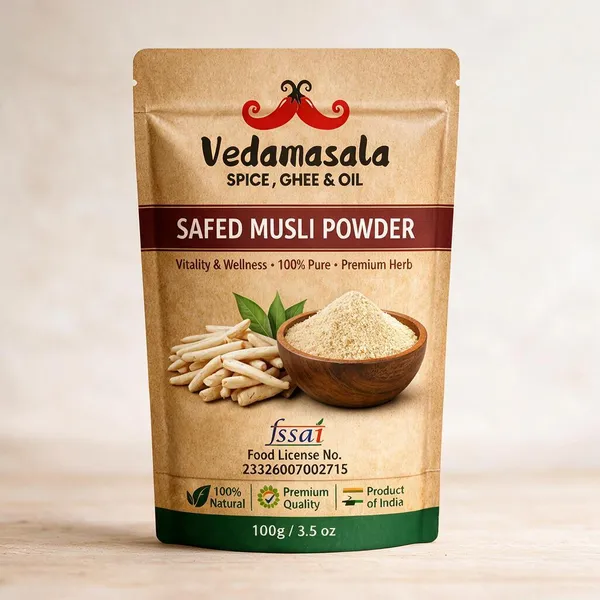 Vedamasala_Safed_Musli_Herbal_Powder