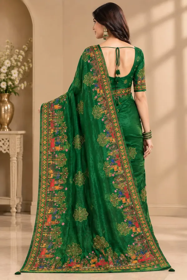 Green_Silk_Embroidered_Saree_For_Women