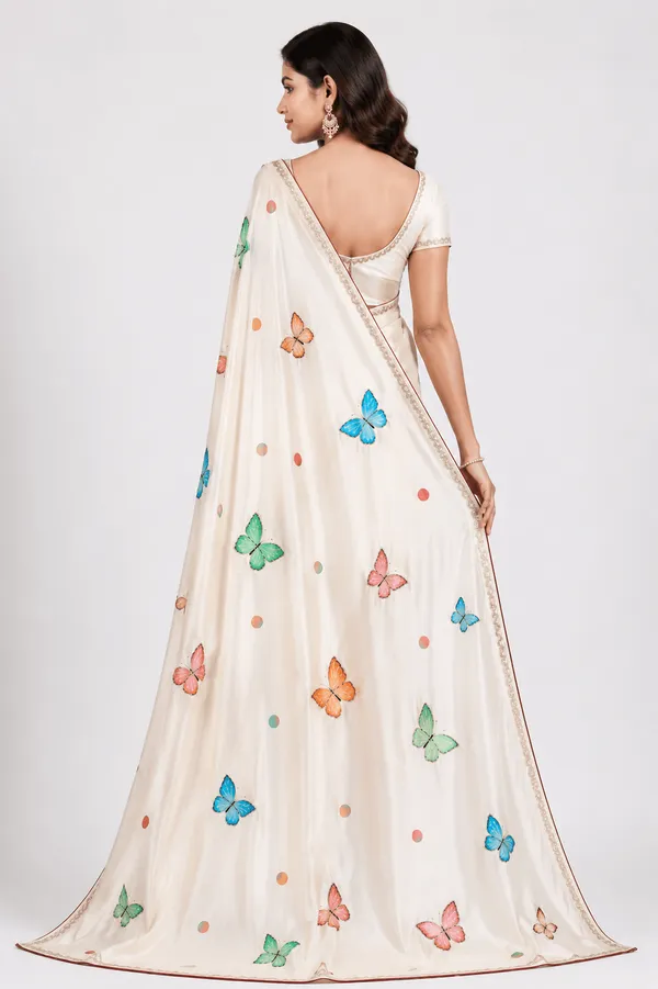 Cream_Silk_Digital_Printed_Saree_For_Women