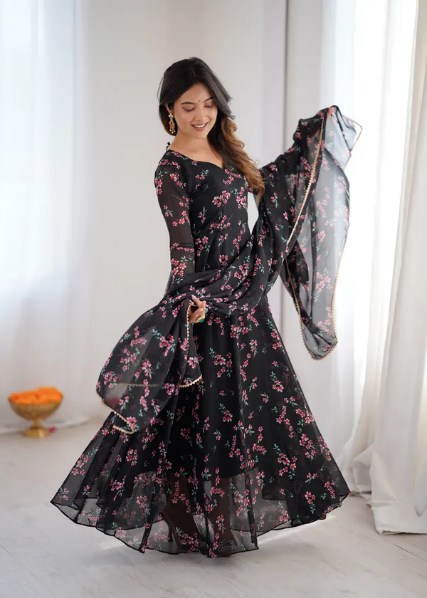 Black_Georgette_Gown_with_Dupatta_for_Women