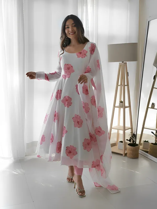White_Georgette_Gown_with_Dupatta_for_Women