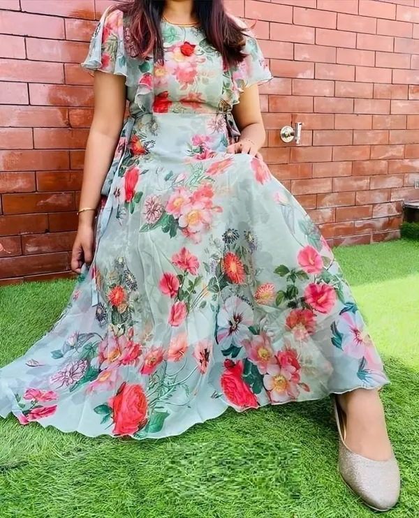Light_Green_Georgette_Dress_for_Women