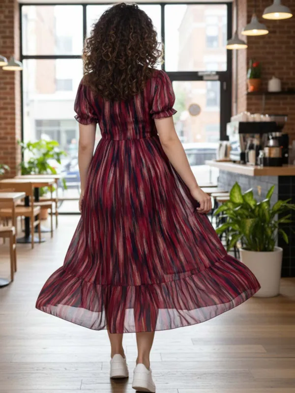 Maroon_Georgette_Gown_for_Women