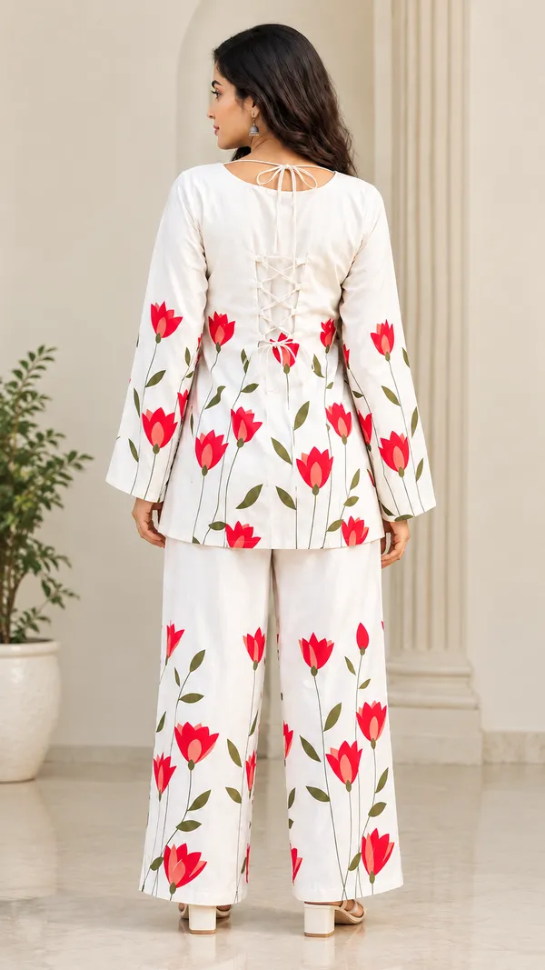 White_Cotton_Kurta_Palazzo_Co-ord_Set_for_Women
