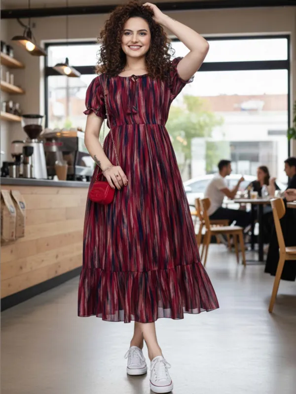 Maroon_Georgette_Gown_for_Women