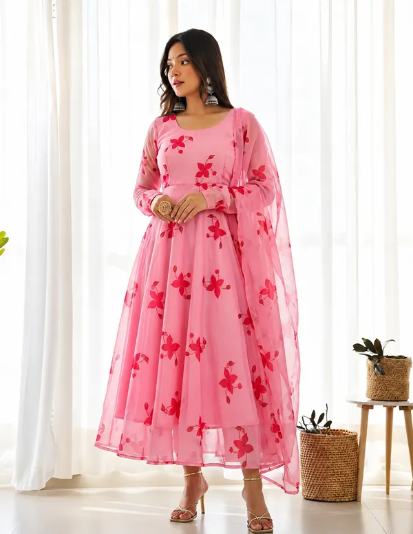 Pink_Georgette_Gown_with_Dupatta_for_Women